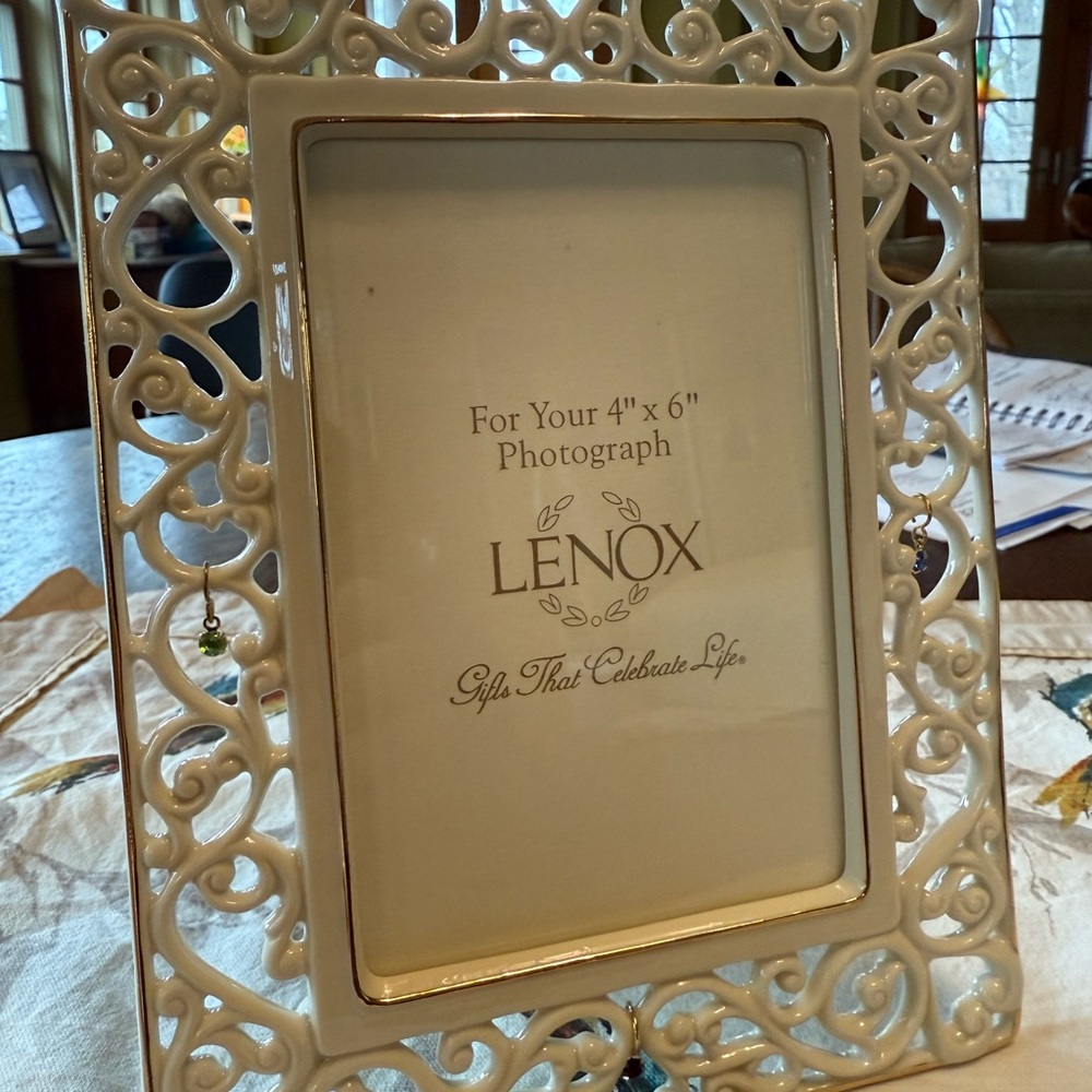 Lenox Ivory Ornate Picture Frame